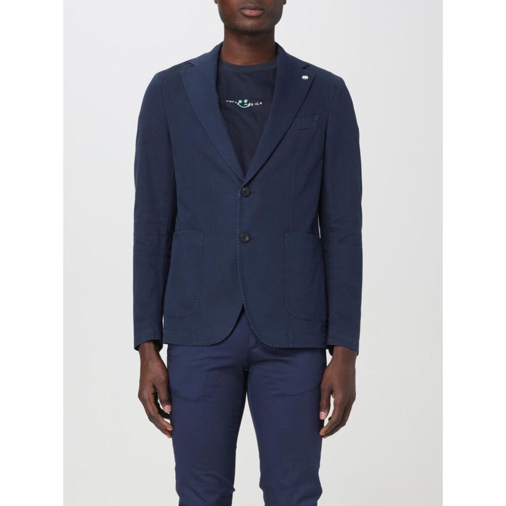 Manuel Ritz Jacket Men Blue - Picture 1 of 4